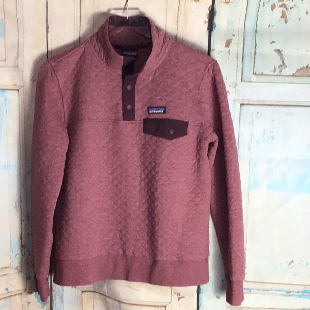 Patagonia Women's Sweater in Burgundy